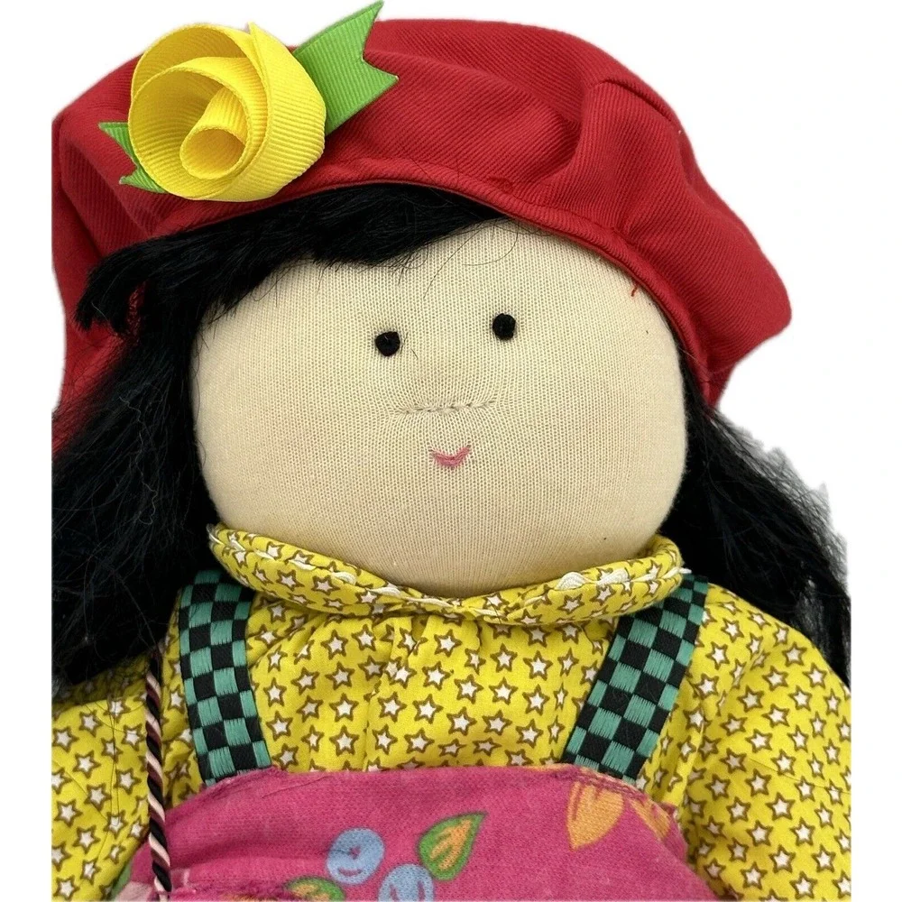 Vtg Hasbro Kenner Little Souls for Kids Rag Doll DEL Gretchen Wilson‎ 1998 Core